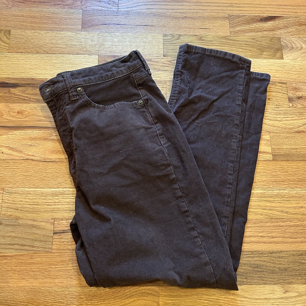 GAP Brown Straight Leg Pants